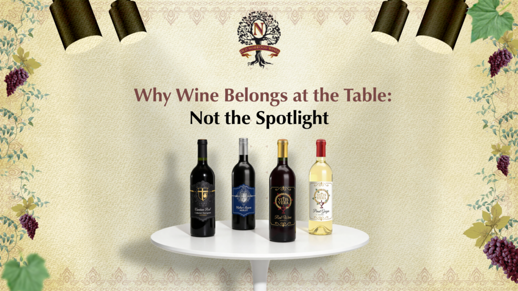 Family gathered around a table sharing food and wine from Old Norwood Wines